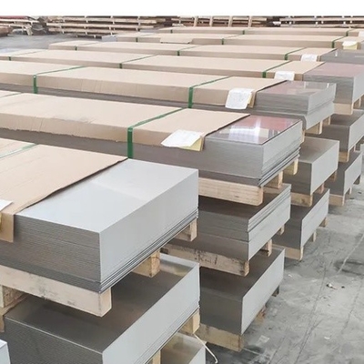 Πλάκα από ανοξείδωτο χάλυβα AISI / ASTM 0,5mm 0,6mm 0,7mm πάχους 8K 2b Mirror 201 202 304 316 430